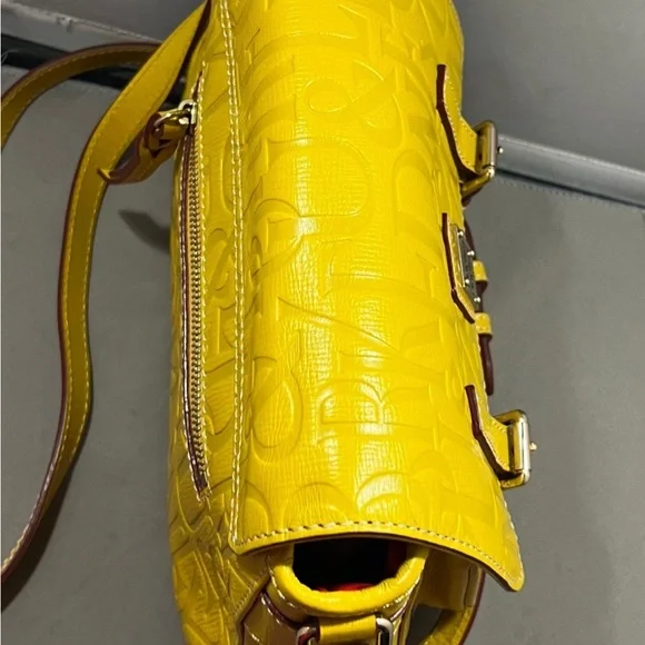 Dooney & Bourke Embossed Saffiano Leather Crossbody Bag - Picture 6 of 10